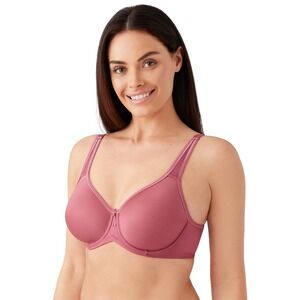 Wacoal High Standards Underwire Bra Dusty Rose Pink 36DD Style 855352
